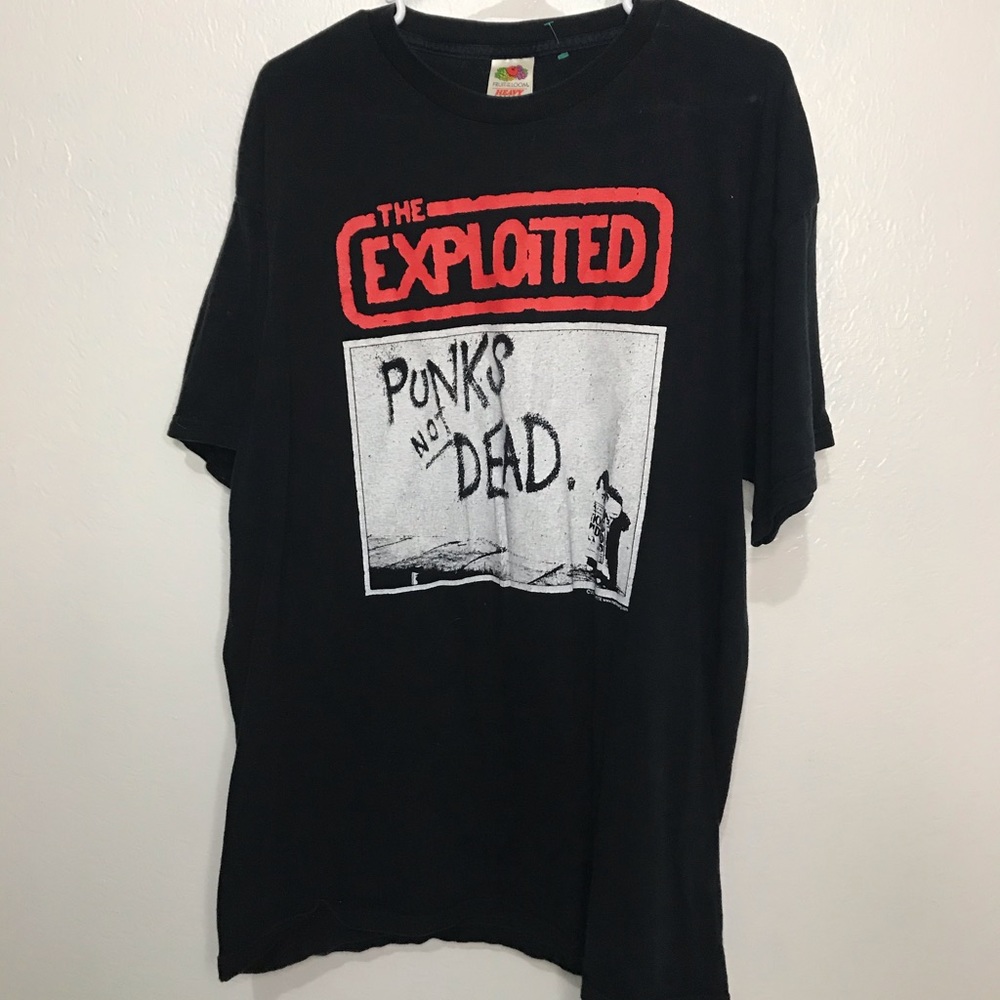 2005 The Exploited “Punks Not Dead” Shirt